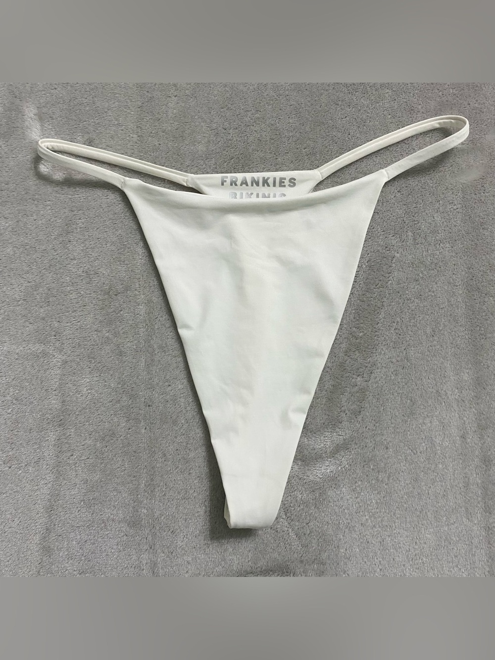 Frankies Bikinis Thong Bikini Bottoms size small
